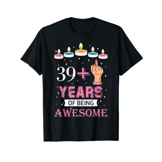 I Am 39 Plus - Vela de cumpleaños para 40, diseño de dedo medio Camiseta