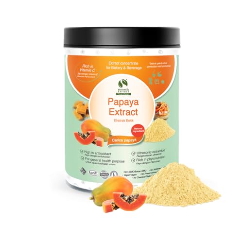 Bionutricia Papaya Extract Powder 7oz, Rich in Digestive Enzymes, Natural