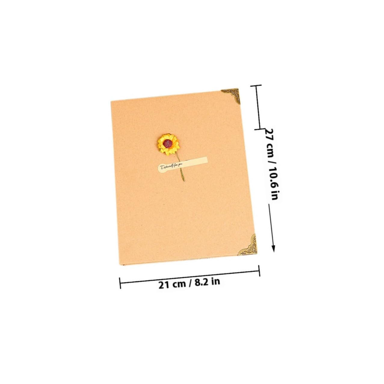 Álbum de Fotos Vintage para Recuerdos, 30 Páginas, Papel Kraft
