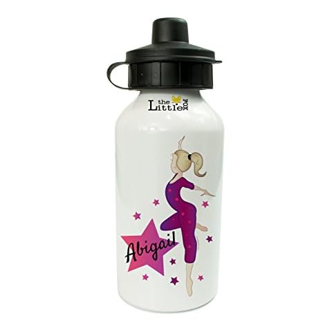 The Supreme Gift Company Personalised Kids Drinks Water Bottle Gymnast Dancer (personalised with ANY Name) (600ml) Cover