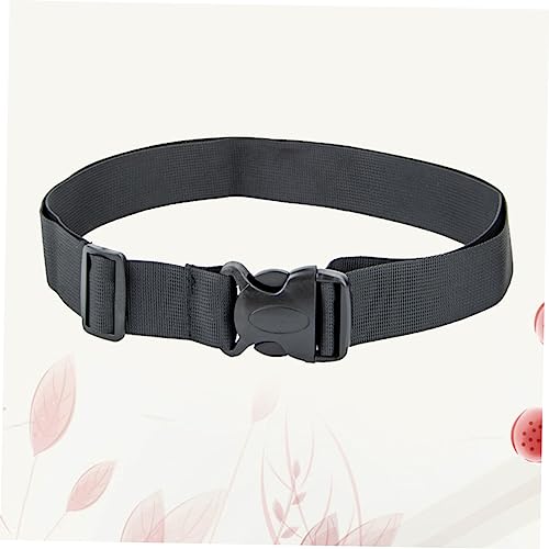 1Pc Quick Drying Outdoor Training Belt Breathable Nylon Belt with Removable Plastic Buckle for Men for Sports and Daily Wear Black4