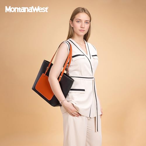 Image of Montana West 3PCS Purses for Women Tote Bag and Wallet Set Shoulder Satchel Handbags