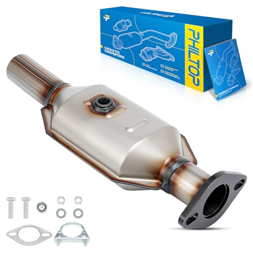 PHILTOP Rear Catalytic Converter Kit Direct-Fit Compatible With Ford, Mercury 2010-2012 Fusion 2.5L, 2010-2011 Milan 2.5L OE Replace 16473 (EPA Compliant) by PHILTOP - Used condition - US$57.86