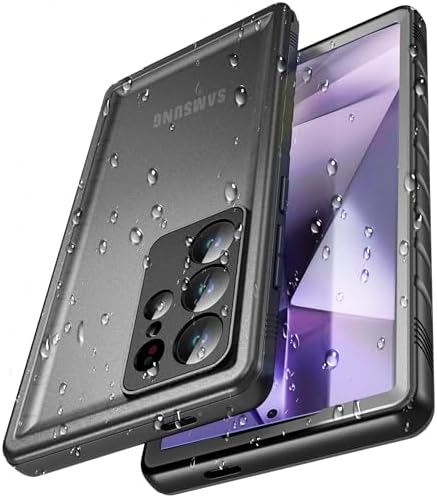 Cozycase TOP Militärschutz 360 Hülle Für Samsung Galaxy S24 Ultra | Outdoor Panzerhülle Full Armor Case, Vorne Hinten Komplett Schutz, Soßfest Staubschutz Baustelle Waterproof Hand