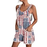 MGWTFZDL American Flag Overalls Women American Flag Overalls Women 4Th Of July Romper For Women Usa Romper Women 4Th Of July Romper Womens 4Th Of July Outfit Fourth Of July Overalls For Women