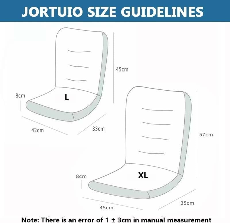 Miniatura 2 de Juego de 1, 2, 4, 6, para silla de comedor, cocina, oficina, con lazos, gruesos, de una sola pieza, para muebles de interior y exterior (color I,