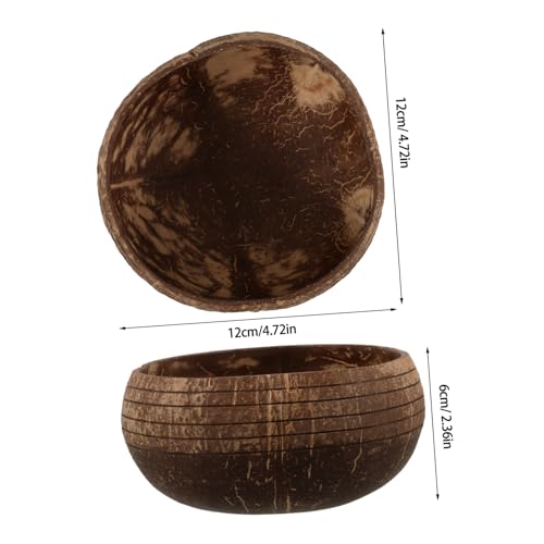 GREENADSCAPE Tigela De Coco Tigela De Salada Tigela De Lanche Festival Tigela De Coco Pequena Tigela