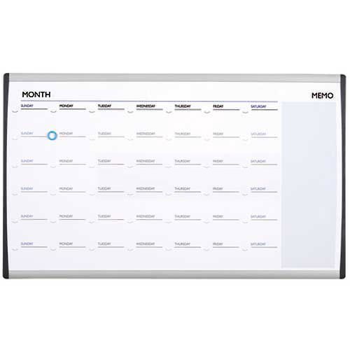 Tableau blanc calendrier Quartet pour ne plus jamais oublier vos rendez-vous