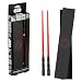 Produktbild Paladone Star Wars Sith Red Lightsaber Essstäbchen Paar mit Aufbewahrungsbox, offiziell lizenziertes wiederverwendbares Küchenzubehör, Geschenke für Sci-Fi & Darth Vader Fans