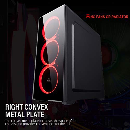 GOLDEN FIELD N17 Computer Case ATX / MATX / ITX PC Case Mid Tower Small