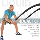 WARM BODY COLD MIND Kreda w Płynie do Weightlifting - Crossfit Liquid Chalk, Podnoszenia Ciężarów, Trójboju Siłowego, Deadlifti, Martwego Ciągu, Gimnastyki, Wspinaczki, Gym (250 ml Biała)