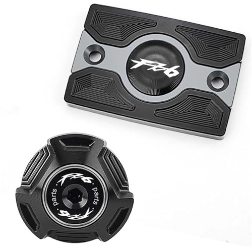 Bouchon d'huile moteur et frein avant gris pour restaurer votre Yamaha FZ6 S N