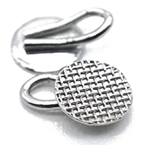 New Dental Lingual Pulling Rings Orthodontics Lingual Buttons Orthodontic Materials Ortho Buttons (Lingual Pulling Rings -30 Pcs)