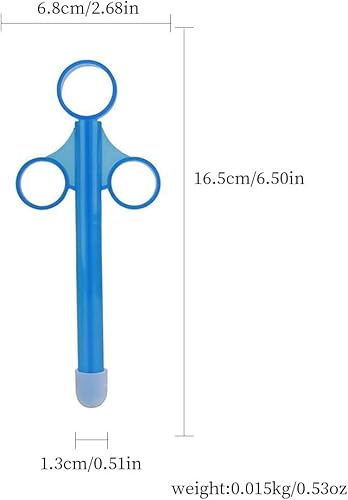 Miniatura 5 de Magik Aplicadores vaginales, tubo de lubricante, aplicador de lubricante personal, tirador de jeringa (paquete de 1, negro)