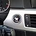 Carbon Fiber Car Engine Start Stop Ignition Key Ring Sticker for BMW E90 E92 E93 3 Series Engine Start Button Cover
