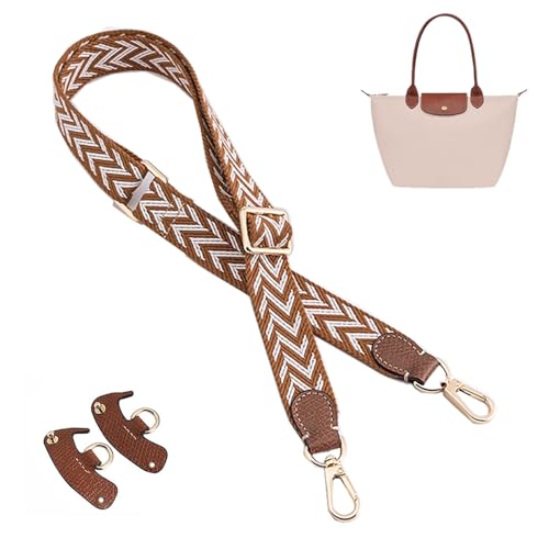 Image of Purse Straps Replacement, Handbag Crossbody Shoulder Strap Adjustable for Small Tote Bag Women