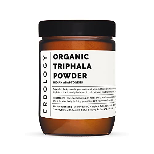 Organic Triphala Powder 7.8 oz - Adaptogen - Sustainably Sourced from India