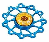 Peso: 8 g/unidad Kcnc Jockey Poulie roue ultra light 13T Shimano Campagnolo SRAM pour vélo Bleu