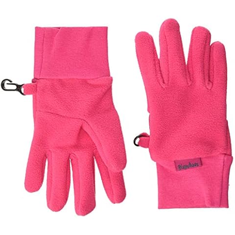 Playshoes Unisex Kinder Finger-Handschuh Fleece 422049, 18 - Pink, 3 (ca. 4-6 Jahre) Cover