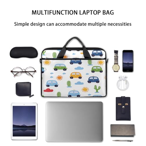 Bolso para portátil con patrón de cactus 15 pulgadas miniatura 7