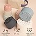 Moonkie Stacking Cups Toy, Fun Educational Baby Toys Silicone Soft Teething Toy, Age 6+ Months, 7 Piece Set