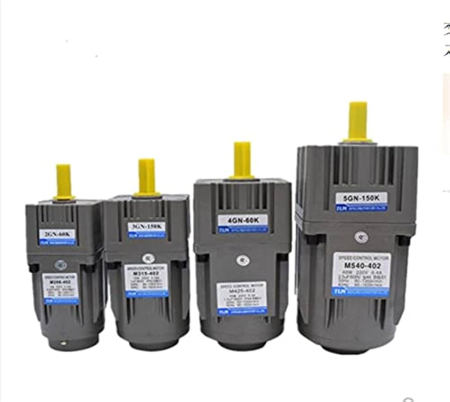 AC 60W 220V AC gear motor, M560-402 speed / variable speed