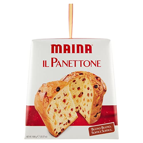 Maina Il Gran Panettone Italian Holiday Cake, 2.2 lbs