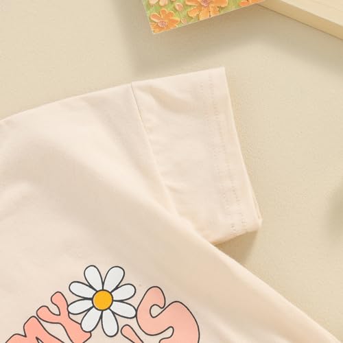 Newborn Baby Girl Outfits In My Mamas Bestie Era Daisy Bubble Romper Short Sleeve Bodysuit T-Shirt Summer Clothes4