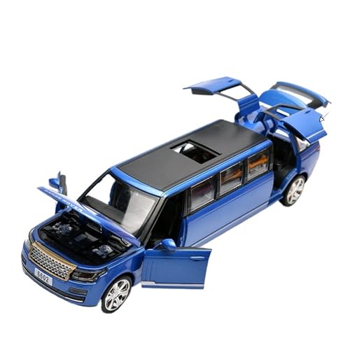 Répliques Miniatures Véhicules Land Rover Bleu un Cadeau d'Anniversaire Parfait