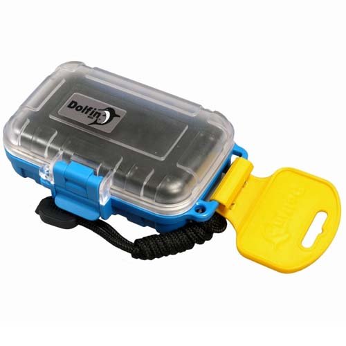 GraLabDolfin Box 5010 ABS Dry Box (Clear/Blue)