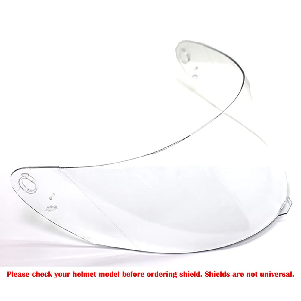 1Storm Motorcycle Modular Flip up Full Face Helmet Shield: Model HB89 Clear Visor