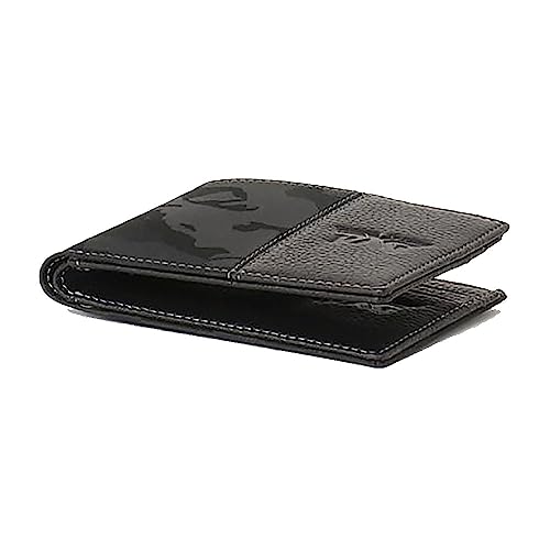 ピーエックスジー(PXG) Bi-Fold Wallet, Black, 10㎝x 7.5㎝4