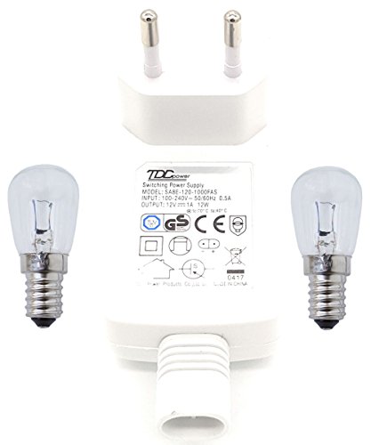Preisvergleich Produktbild Trousselier Steckertrafo und 2 Ersatzbirnen I Nachtlicht I Birnen I Glühbirne