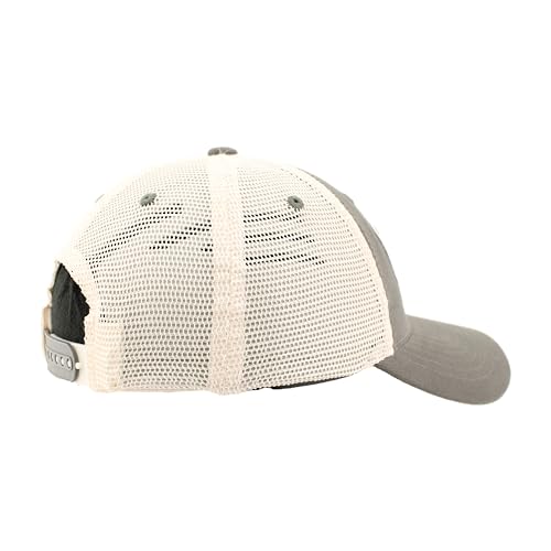 Gorra Unisex NCAA con parche oficial gris miniatura 6