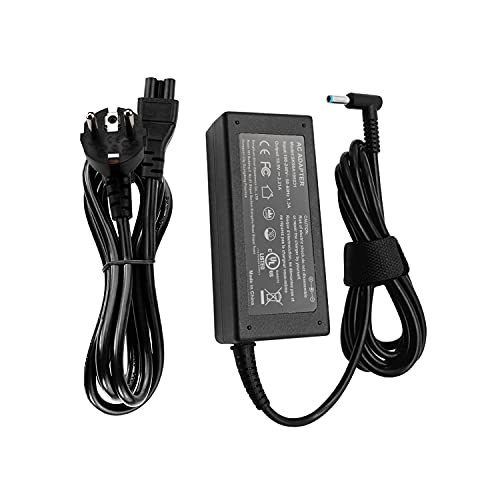 19.5V 2.31A 45W HP Chargeur Ordinateur Portable, Bawanfa【4,5 mm x 3 mm】 Compatible avec HP Pavilion X360 Stream 11 13 14 HP Chromebook Elitebook Folio