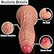 29.7 * 8.8 cm Dicker Riesen Anal dildo ohne Hoden, Realistischer XXL Monster Dildo mit Starkem Saugnapf für Anal Penetration, Eichel Vorhaut Dildo Silikon Penis für Schwule Männer Frauen