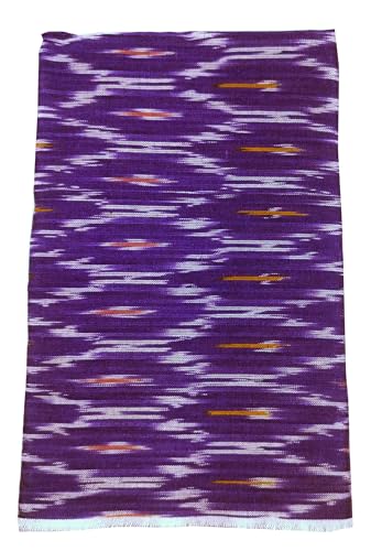 Image of Cotton Pochampally ikat unstitched blouse, Kurthi, long frock fabric material for women (1 meter, 2 meters & 3 meters)