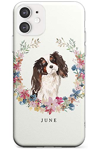 Custodia per iPhone 11 in TPU con ritratto di cane...