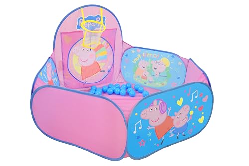 Peppa Pig Piscine à balles Quick Up Activity avec 20 balles