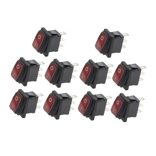 Interrupteur 12V KCD1 étanche et compact pour tableau de bord automobile