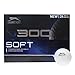 Slazenger Unisex V300 Weich 24 Pack Golf Bälle Einheitsgröße weiß