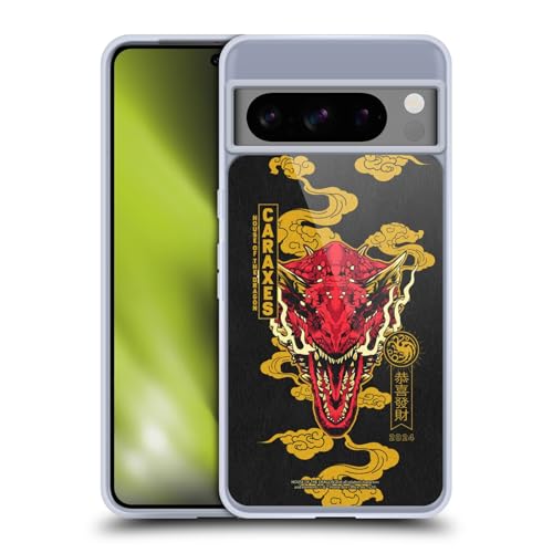 Head Case Designs �������C�Z���X House Of The Dragon:TV�V���[�Y Caraxes Year Of The Dragon �Q���P�[�X [�~���^���[�O���[�h�ی�] Google Pixel 8 Pro�Ή�