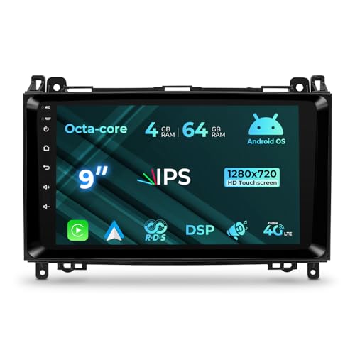 Veicoli Compatibili: Autoradio Android per Mercedes-Benz Classe A W169, A150, A160, A170, A180, A200 (2004-2012); Classe B W245, B160, B170, B180, B200 (2004-2012); Classe V W639, Vito, Viano (2006-2014); Sprinter W906 (2006-2012); Sprinter 2500, Sprinter 3000 (2006-2012); Volkswagen Crafter, Volkswagen LT3 (2006-2012). Per il DAB, cercare ASIN:B08XVM8BGX. Se avete domande, per favore fatemi sapere prima. Risponderò e sarò lì per voi entro 24 ore!