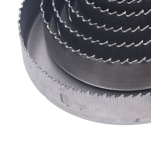 Kit de sierras de copa 17 piezas para madera y metal miniatura 7