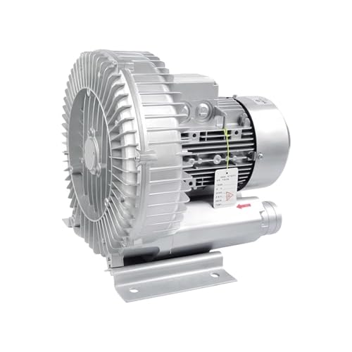 Generico Aerator przemysłowy regeneracyjny wysokociśnieniowy wirowy 110 V, pompa gazowa z pierścieniem 50 Hz 0,24 HP do 1,01 HP do napowietrzania ścieków, akwariów i stawów