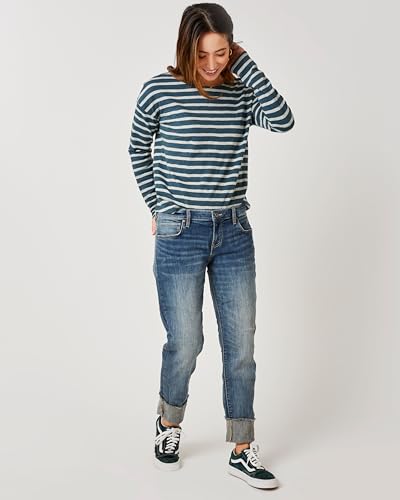 Carve Designs Carson Boyfriend Jeans for Women - Mid-Rise & Relaxed Fit2