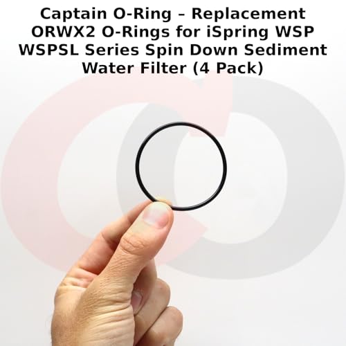 Captain O-Ring replacement seal installed on iSpring filter