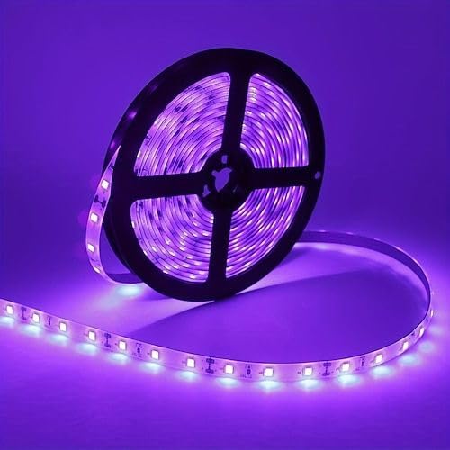 Renesola 5 Metre Led Strip Light- with Driver| 60 LEDs/Mtr | 25W | | IP20 | Flexible Strip Light for Indoor Decoration (Purple)
