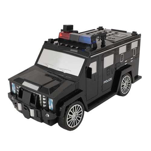 Fdit Alcancía Electrónica con Contraseña Segura para Coche Blindado, Alcancía para Niños, Decorativa para Niños para Cumpleaños (Black)