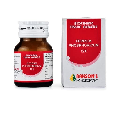 BAKSON'S Ferrum Phosphoricum (12X) - by Natural & Herbal